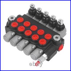 Hydraulic Directional Control Valve High Accuracy Spring Return Hydraulic Valve