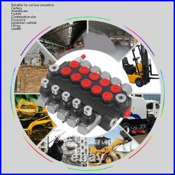 Hydraulic Directional Control Valve High Accuracy Spring Return Hydraulic Valve
