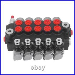 Hydraulic Directional Control Valve High Accuracy Spring Return Hydraulic Valve
