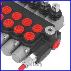 Hydraulic Directional Control Valve High Accuracy Spring Return Hydraulic Valve