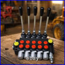 Hydraulic Directional Control Valve High Efficiency Hydraulic Valve with Lever