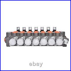 Hydraulic Directional Control Valve Hydraulic Valve Double Acting Valve 7 Spo