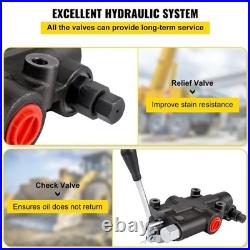 Hydraulic Directional Control Valve Log Splitter NTP Ports 1 Spool 21 GPM