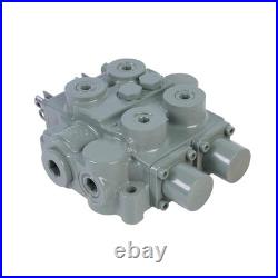 Hydraulic Directional Control Valve RD522CCAA5A4B1 for PRINCE Two Spool 25 GPM
