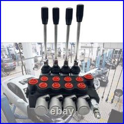 Hydraulic Directional Control Valve Reversing Valve Hydraulic Manual 4 Spool