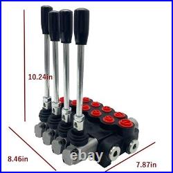 Hydraulic Directional Control Valve Reversing Valve Hydraulic Manual 4 Spool