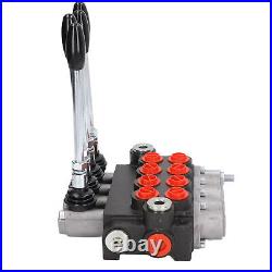 Hydraulic Directional Control Valve Spring Return Hydraulic Valve 4 Spool Cast