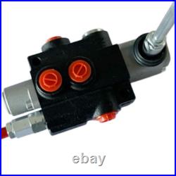 Hydraulic Hand Control Directional Valve Single Way 50L/min for Storage