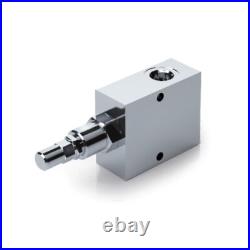 Hydraulic In Line Mounting Relief Valve, 3/8,1/2, 3/4 Standard, Handknob, Cap
