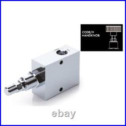 Hydraulic In Line Mounting Relief Valve, 3/8,1/2, 3/4 Standard, Handknob, Cap