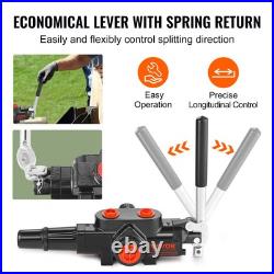 Hydraulic Log Splitter Valve 1 Spool 25 GPM 3626 PSI Directional Control Hydraulic Log Splitter Valve 1 Spool 25 GPM 3626 PSI Directional Control