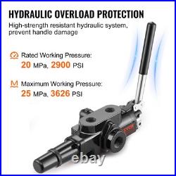 Hydraulic Log Splitter Valve 1 Spool 25 GPM 3626 PSI Directional Control Hydraulic Log Splitter Valve 1 Spool 25 GPM 3626 PSI Directional Control