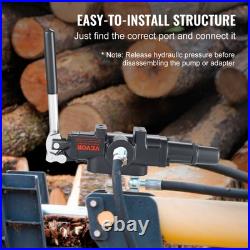 Hydraulic Log Splitter Valve 1 Spool 25 GPM 3626 PSI Directional Control Hydraulic Log Splitter Valve 1 Spool 25 GPM 3626 PSI Directional Control