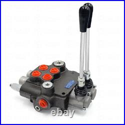 Hydraulic Monoblock Directional Control Valve 11 GPM 1 Spool 2 Spool for Loaders