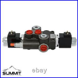 Hydraulic Monoblock Solenoid Directional Control Valve 1 Spool, 21 GPM with Switch