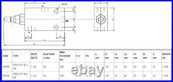 Hydraulic Single Overcentre Valve 3 Way, VBCD, 3/8, 1/2 BSP SE 3 VIE