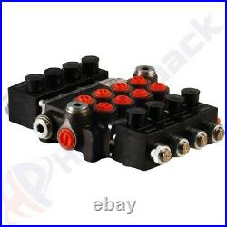 Hydraulic Solenoid Operated Directional Control Valve Block 4Z80 AAAA ES3 12 VDC