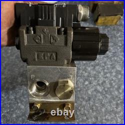 Hydraulic Solenoid Operated Directional Control Valve Nachi Mfg No 470