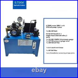 Hydraulic System Assembly Compact Hydraulic Power Unit 0.75 CNC Machine Tool