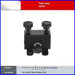 Hydraulic Tools High-Pressure Three-Way Valve Oil Circuit Distribution Valve Hydraulic Tools High-Pressure Three-Way Valve Oil Circuit Distribution Valve