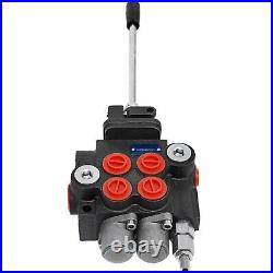 Hydraulic Valve 2 Spool Hydraulic Joystick Control Valve 11gpm Hydraulic