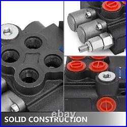 Hydraulic Valve 2 Spool Hydraulic Joystick Control Valve 11gpm Hydraulic