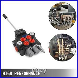 Hydraulic Valve 2 Spool Hydraulic Joystick Control Valve 11gpm Hydraulic