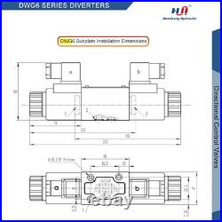 Hydraulic Valve Directional Control Electric Solenoid D03 (NG6) Size-6 3-Positio