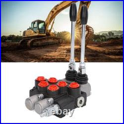 Hydraulic Valve Directional Control Valve 2 Spool Double Acting Valve For New