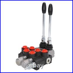 Hydraulic Valve Directional Control Valve 2 Spool Double Acting Valve For New