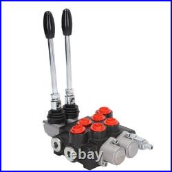Hydraulic Valve Directional Control Valve 2 Spool Double Acting Valve For Tr HOT
