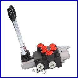 Hydraulic Valve Directional Control Valve 2 Spool Double Acting Valve For Tr SG