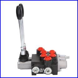 Hydraulic Valve Directional Control Valve 2 Spool Double Acting Valve For Tr SG
