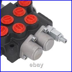 Hydraulic Valve Directional Control Valve 2 Spool Double Acting Valve For Tra