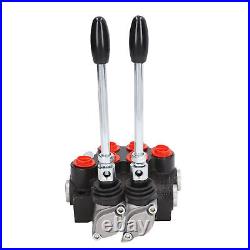 Hydraulic Valve Directional Control Valve 2 Spool Double Acting Valve For Tract