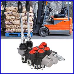 Hydraulic Valve Directional Control Valve 2 Spool Double Acting Valve For Tract