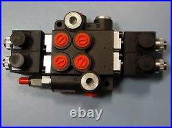 Hydraulic solenoid directional control valve, 2-bank, 13gpm, Z50 A ES3 12VDC