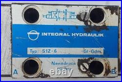 Integral Hydraulik S1Z-6 Hydraulic Valve Directional Control Valve 210 BAR