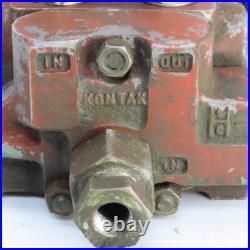Kontak 3 Position 4 Spool Spring Return Manual Hydraulic Directional Valve