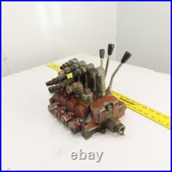 Kontak 3 Position 4 Spool Spring Return Manual Hydraulic Directional Valve