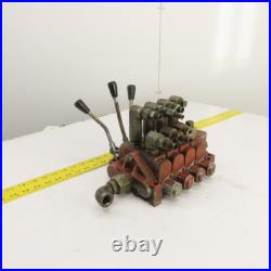 Kontak 3 Position 4 Spool Spring Return Manual Hydraulic Directional Valve
