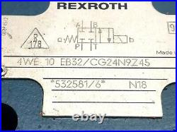 Mannesmann Rexroth 4WE 10 EB32/CG24N9Z45 Hydraulic Directional Valve