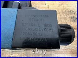 Mannesmann Rexroth 4WE6MA61/EW110N9DAL/V Hydraulic Directional Valve