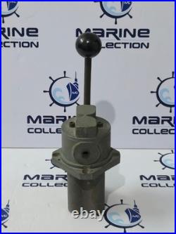 Manual Hydraulic Lever Directional Control Valve Marine Surplus Unbranded