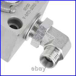 Mini Excavator Valve 3 Way Diverter Valve With Hydraulic Accessory Tool New