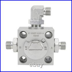 Mini Excavator Valve 3 Way Diverter Valve With Hydraulic Accessory Tool New Mini Excavator Valve 3 Way Diverter Valve With Hydraulic Accessory Tool New