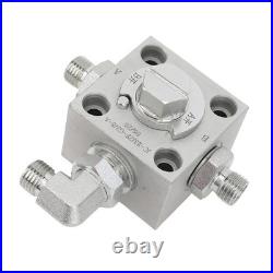 Mini Excavator Valve 3 Way Diverter Valve With Hydraulic Accessory Tool New