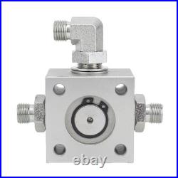 Mini Excavator Valve 3 Way Diverter Valve With Hydraulic Accessory Tool New