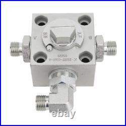 Mini Excavator Valve 3 Way Diverter Valve With Hydraulic Accessory Tool New