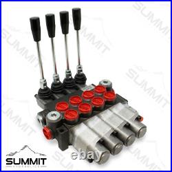 Monoblock Hydraulic Directional Control Valve, 4 Spool, 4 Float, 11 GPM